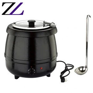 Kitchen equipment items for home cheap black buffet utensil soup bowl warming kettle tureen with lid sunnex electric soup warmer