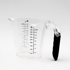 Kitchen food 1 2 4 cup plastic measuring cup