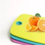 kitchen solid Non-slip Thickened 2 pcs pp SS2CR13 cheese vegetable chopping Cutting board and knife set