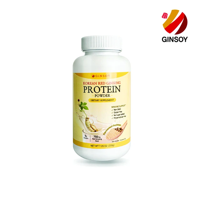 Korea organic red ginseng extract protein powder