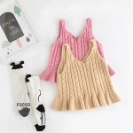 Korean style hot sale lovely kindergarten baby sweater