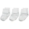 KTM-100047 baby cotton organic white socks