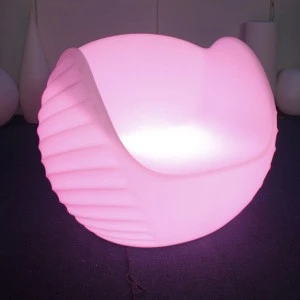 KTV Glow Sofa Chairs  Outdoor Modern Remote Control RGB Colors Pineapple Shape Changing Light Up LED Bar Furniture Set
