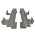 Import L-shape and T-shape matching aluminum fixings for stone curtain walls spider from China