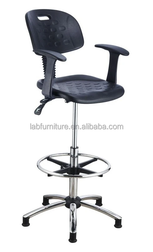 lab chair without wheels / lab adjustable stool / computer lab chairs