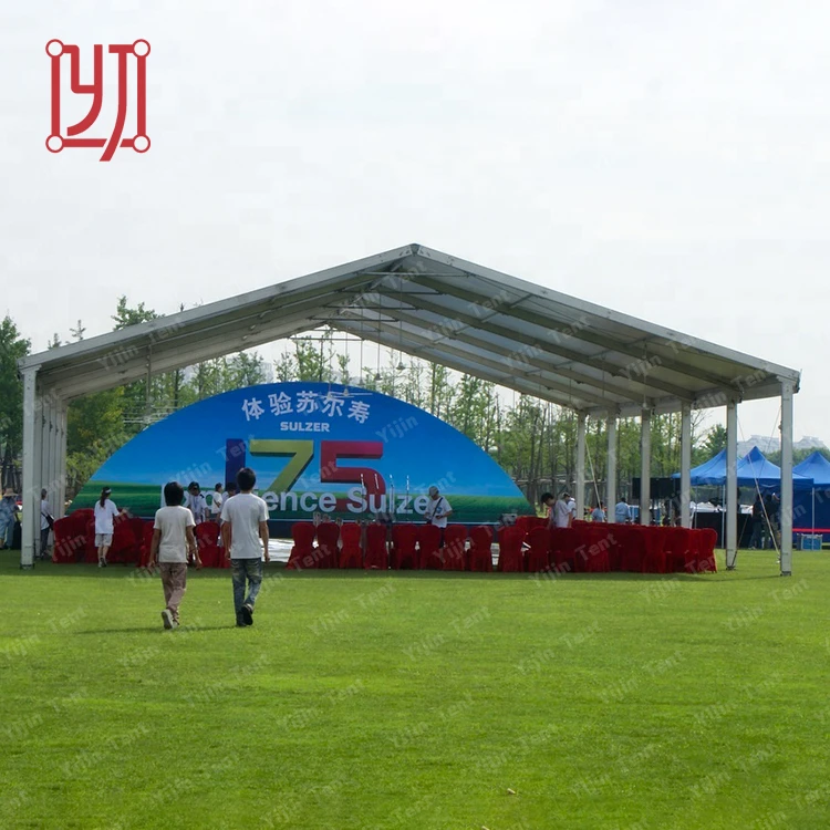 Large aluminum frame clearspan event sport structures tent