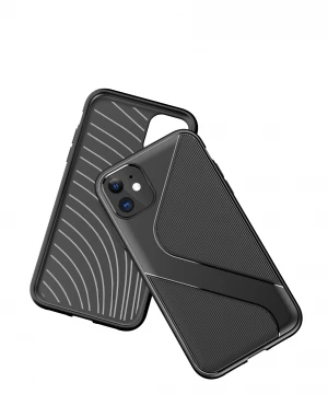 Laudtec PU Soft Gel Cushion Case ,With Scratch Proof Microfiber Lining Hard Case Body Protective Phone Case For iphone 11 por//