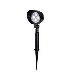 LED landscape outdoor spot light, 8W IP65 Aluminium decorative spotlight spike lamp Garden Wall Yard Path light with spike stand