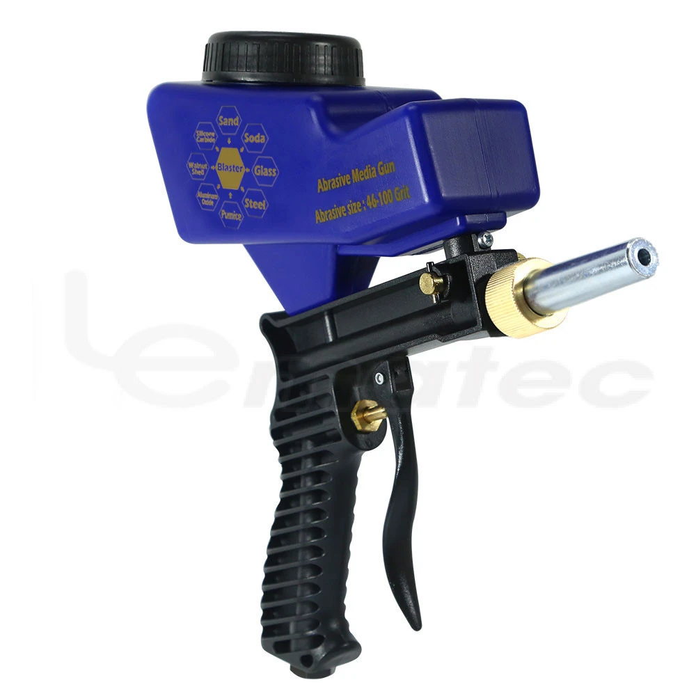 LEMATEC Remove Rust Oil Paint Mini Dirt Sandblaster Air Sand Blast Abrasive Sandblasting Soda Gun