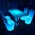 Import lighted color change led dinner coffee table outdoor glowing modern restaurant furniture from China
