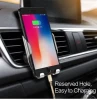 Lingchen Car Phone Holder Universal in Car Holder Stand Air Vent Mount Clip Cell Mobile Phone Holder 360 Rotation for iPhone XS