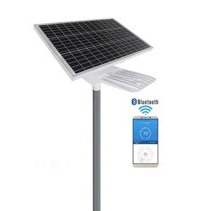 Lithium ion battery pir motion sensor integrated solar led street light