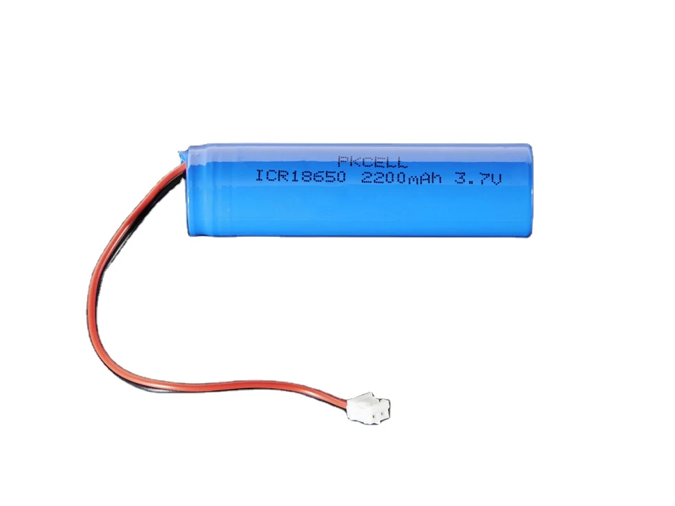 Lithium Ion Cylindrical Battery - 3.7v 2000mAh 18650 li-ion battery pack with protection