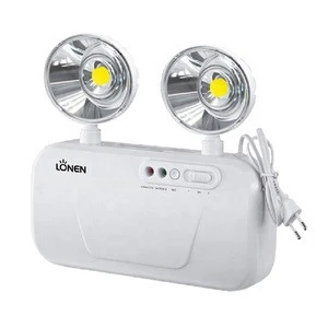 LONEN LED wall mounted rechargeable fire Emergency Light ULTRA LIGHT