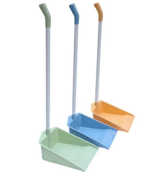 Long handle dustpan and broom