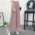 Import Loose Chiffon Casual Flared Cropped High Waist Pleated Wide Legged Pants Women Wide Leg Pants from China