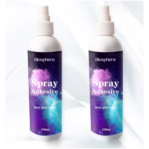 Low MOQ Waterproof Hair Lace Glue Adhesive &amp; Remover Wig Adhesive Spray