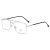 Import Low price unbreakable flexible spring metal temple anti-blue optical frame eyewear from China