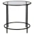 Import Luxury coffee table set Golden Iron base with Wood top center coffee table from China