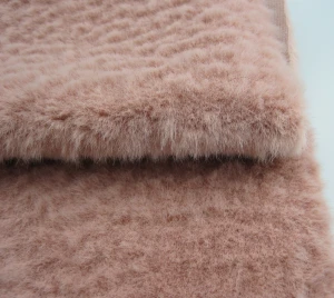 luxury fluffy lamb wool sherpa fabric faux fur for garment/ home textiles