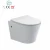 Import Luxury Sanitary ware Matt Black Bathroom Ceramic WC Wall Hung Toilet from China