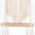 Import macrame wall  hanging bohemian home decoration single layer cotton rope wooden shelf from China