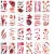 Import Made in China Halloween Party 30 piece  scar tattoo sticker custom from China