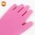 Import Magic Reusable Silicone Gloves with Cleaning Scrubber, Great for dish wash, Cleaning from China