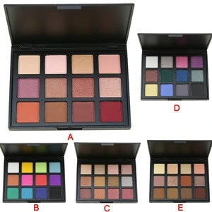 Makeup 12-color Eye Shadow Palette Kits For Girls Cosmetic Eyeshadow