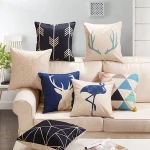 Manufacturer 100% polyester fleece china new design cushion covers