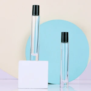 manufacturer custom round 10ml 15ml empty perfume bottles clear luxury glass perfume bottle