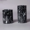 Marble Slate Pot Details Stone Flower Vase