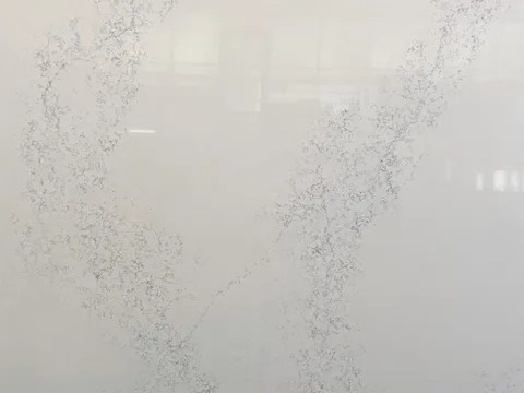 Buy Marble Style Quartz Artificial Stone White Calacatta Quartz Slab ...