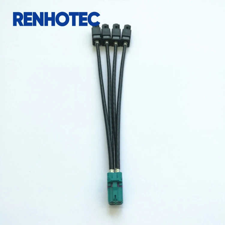 MATE-AX Connectors Automotive Electric Male Female 4 Pin Cable 20CM