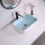 Import Matt Color rectangular Ceramic lavabo art luxury bathroom sinks wash basin Price from China