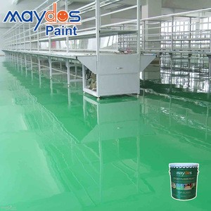Maydos heavy duty dust free self-leveling epoxy floor paint for hospital