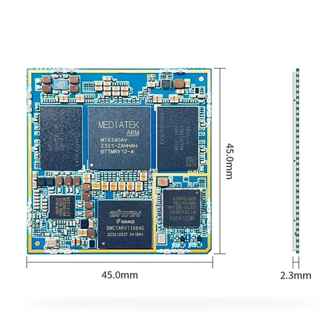 MediaTek MT8390 Artificial Intelligence Industrial Board Customized MTK Android Board Solution PCBA Development