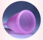 Medical Grade FDA Soft Diva Silicone folding Menstrual Cup Lady Period Cup