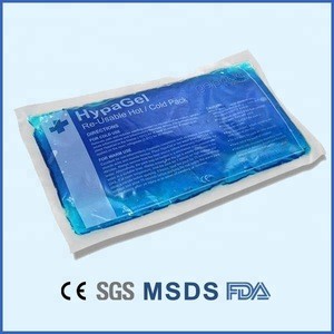 medical supplies blue gel ice packs
