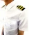 Import Men air line Pilot Uniform Shirt White Pilot Shirt Short Sleeve Pilot Shirts from China