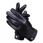 Men's leather glove NS5536 other racing motorcycl fashion anti slip training fitness winter cheap sheep leather sport glove