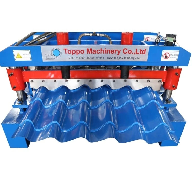 Metal Rib Tiles Plated Cold Roll Making Machine