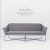 Import Metal Stainless Steel Frame Sofa Polyester Fabric With Arms Modern Style Fabric Living Room Sofa Chair from China