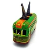 metal Vintage city tram model wind up toys for collection or decoration vintage tin toys