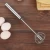 Import metal whisk baking whisk mini egg-whisk stainless steel semi-automatic mixer egg beater manual push rotating wihsk from China