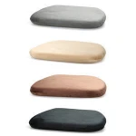 micromink 100% polyester office chair memory foam seat cushion