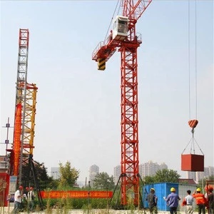 Mingdao Tip Load 5.5t Erecting Qtz400 Tower Crane with High Quality Mast Section