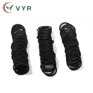 Mini Black Color Latex  Double Rubber Band Wholesale, Cheap Hair Elastic Rubber Band Manufacturer
