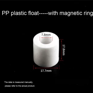 Mini EPB18X18X8.5mm PP MAGNETIC FLOAT BALL FOR FLOAT SWITCH