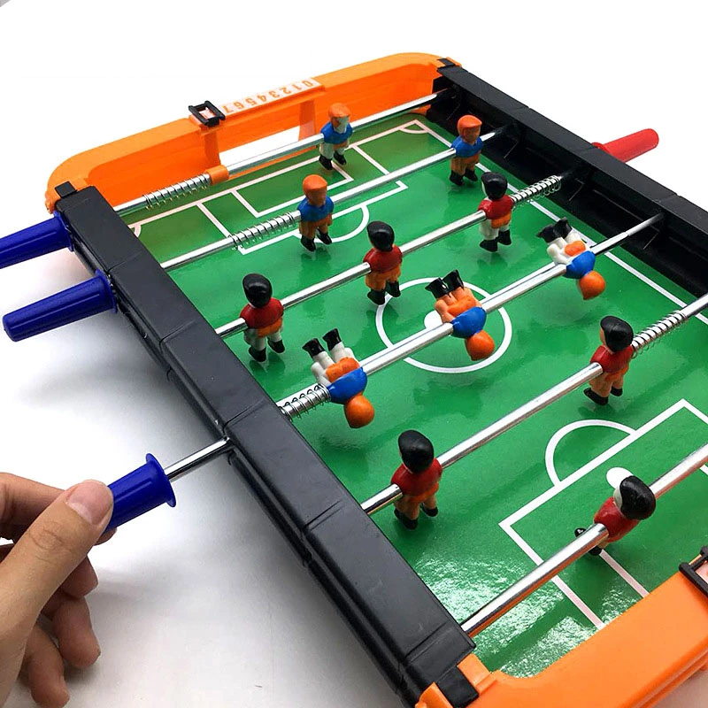 Mini football desktop game Indoor Hand Soccer Table Desktop Football Game Double Control Console Interactive Desktop Toy Game